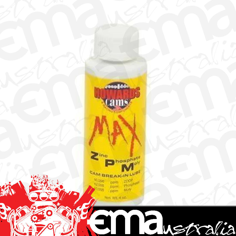 Howards Cams HC99000 Max Zpm Camshaft Break In Lubricant 4 Fl/Oz