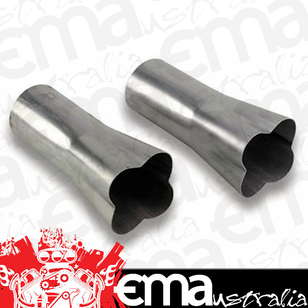 Hooker HK11510HKR Header Collectors Steel Weld-On 1 1/2 In. Primary Tube Diameter 2.50 In. Collector Diameter Pair