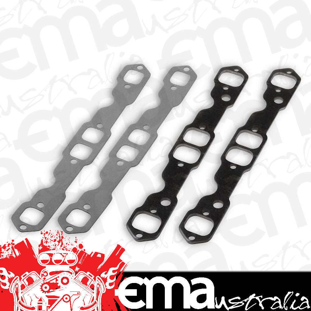 Hooker | HK11822 | Exhaust Flange Kit No Stubs suit Chev SB 262-400 Sq Port 1-3/4"