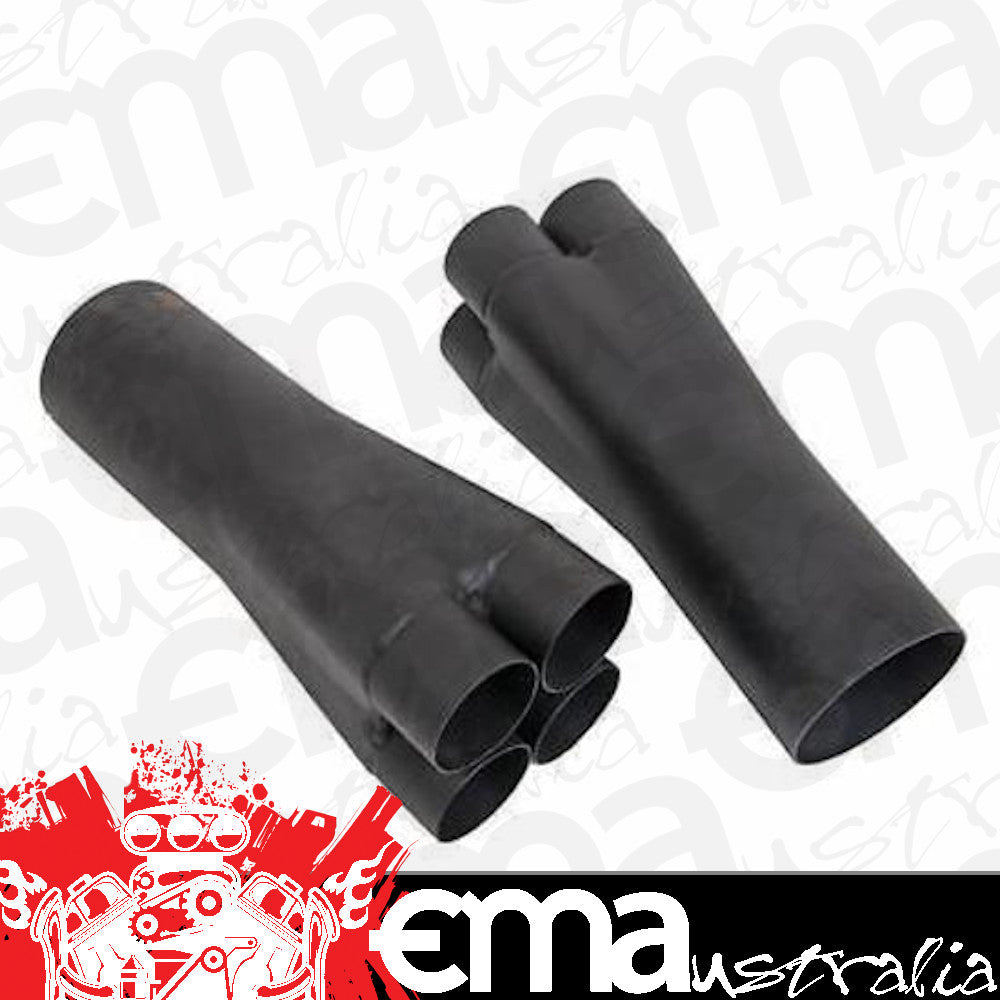 Hooker | HK14703 | 4 Into 1 Slip-On Header Pipe Collectors 2.5" Prim 4.5" Collector