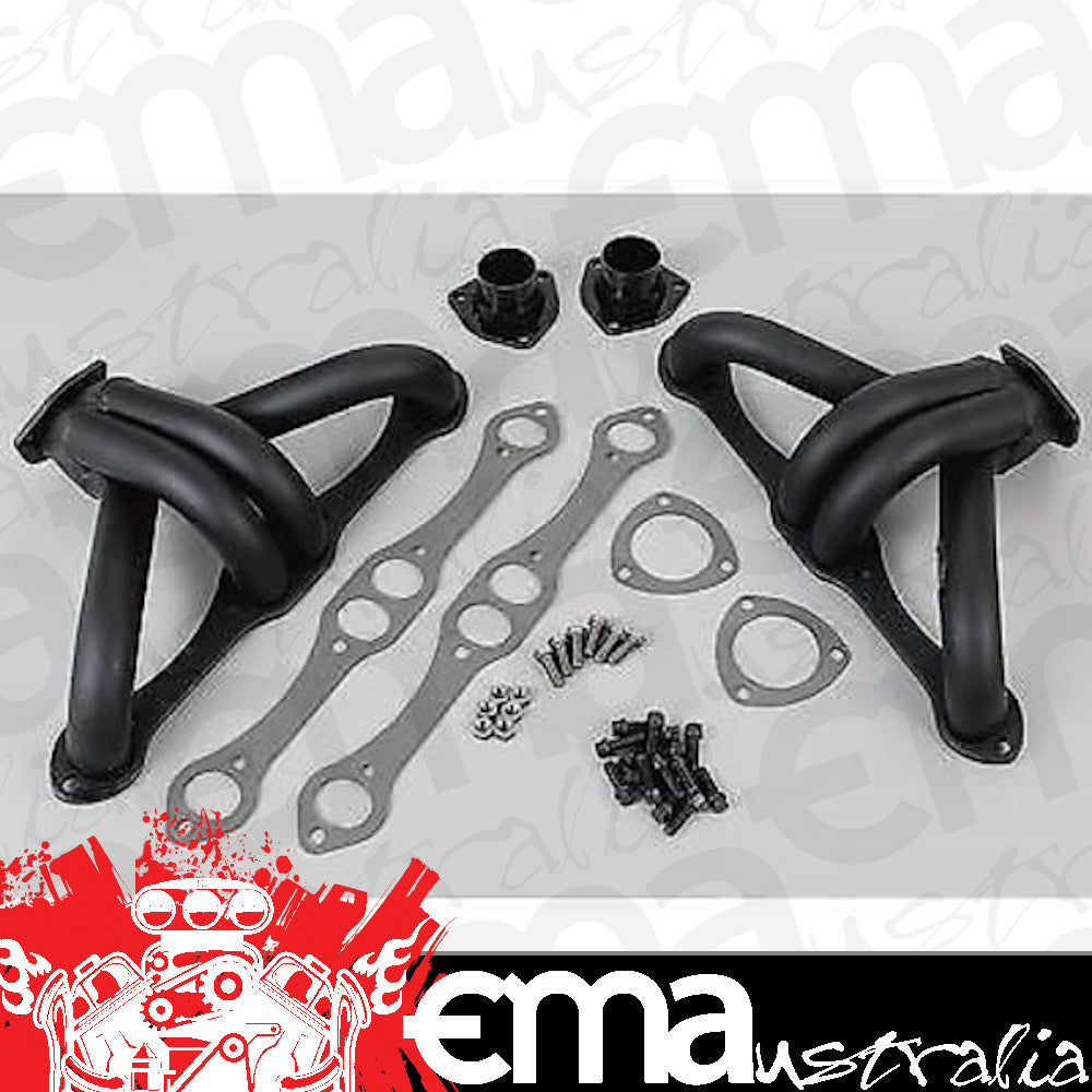 Hooker HK2100-3 Super Competition Block Hugger Steel Headers Universal Chev SB Hk 2100