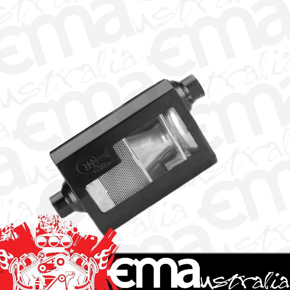 Hooker HK21501 Aero Chamber Muffler 2-1/4" w/ Offset And Centre Outlet