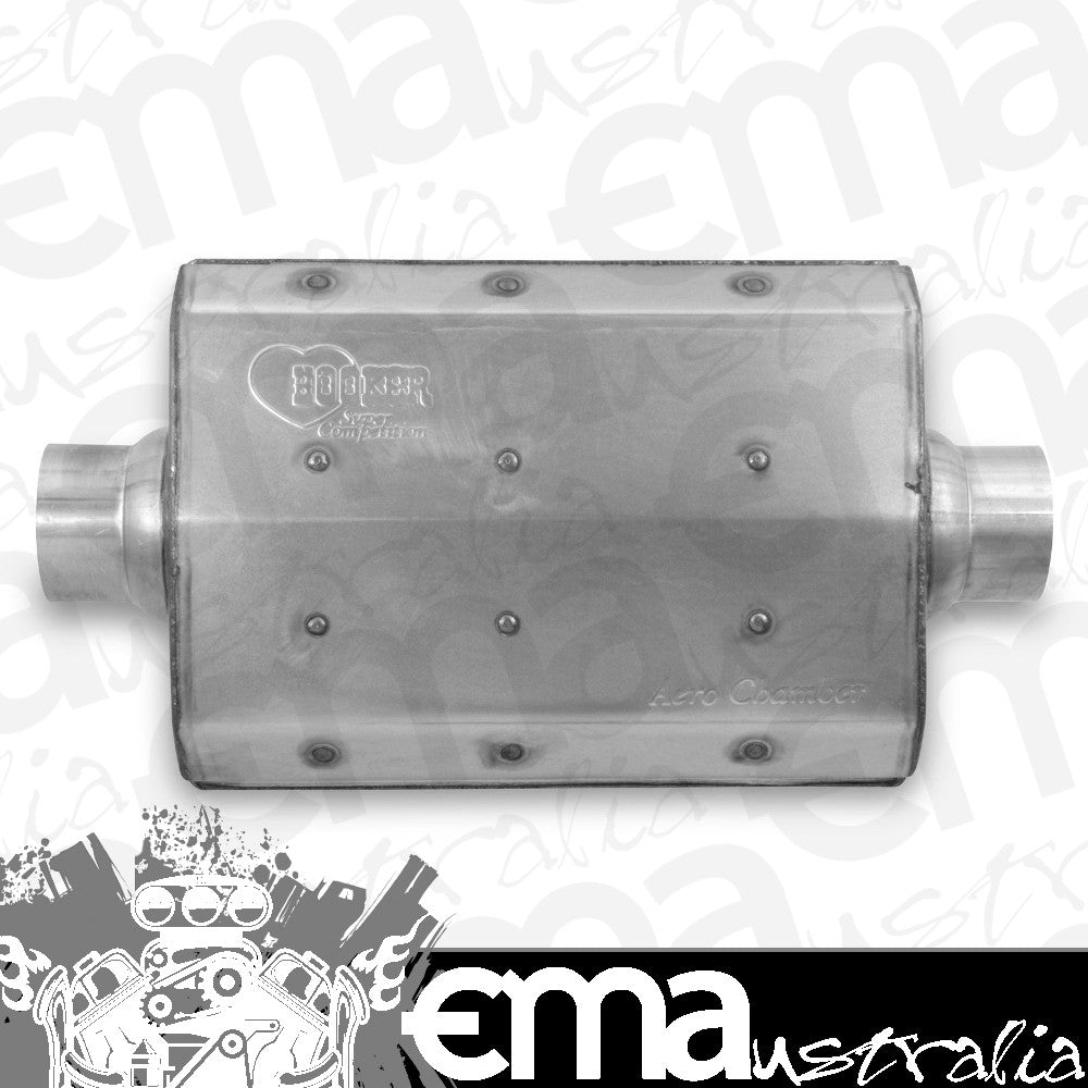 Hooker HK21506 Aero Chambler Muffler 3" Centre In/Centre 3" Out