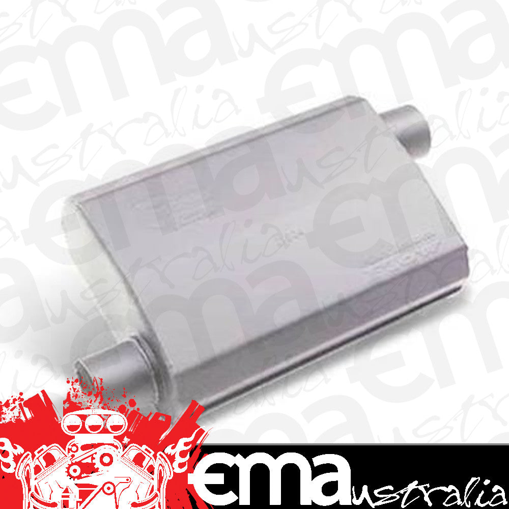 Hooker HK21604HKR Muffler Maximum Flow 2 1/2 In. Inlet/2 1/2 In. Outlet Steel Aluminized (each)