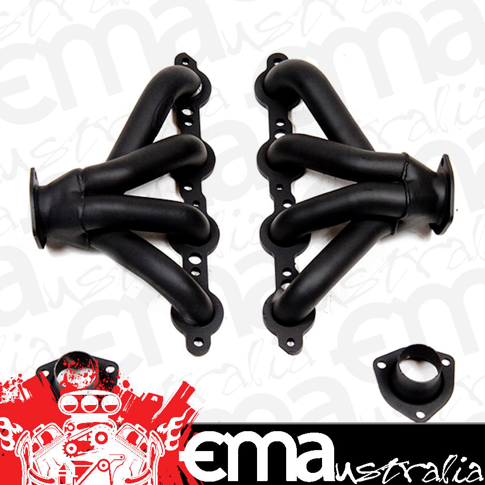 Hooker HK2312 Block Hugger Header Black Painted suit Ls Series Engine S