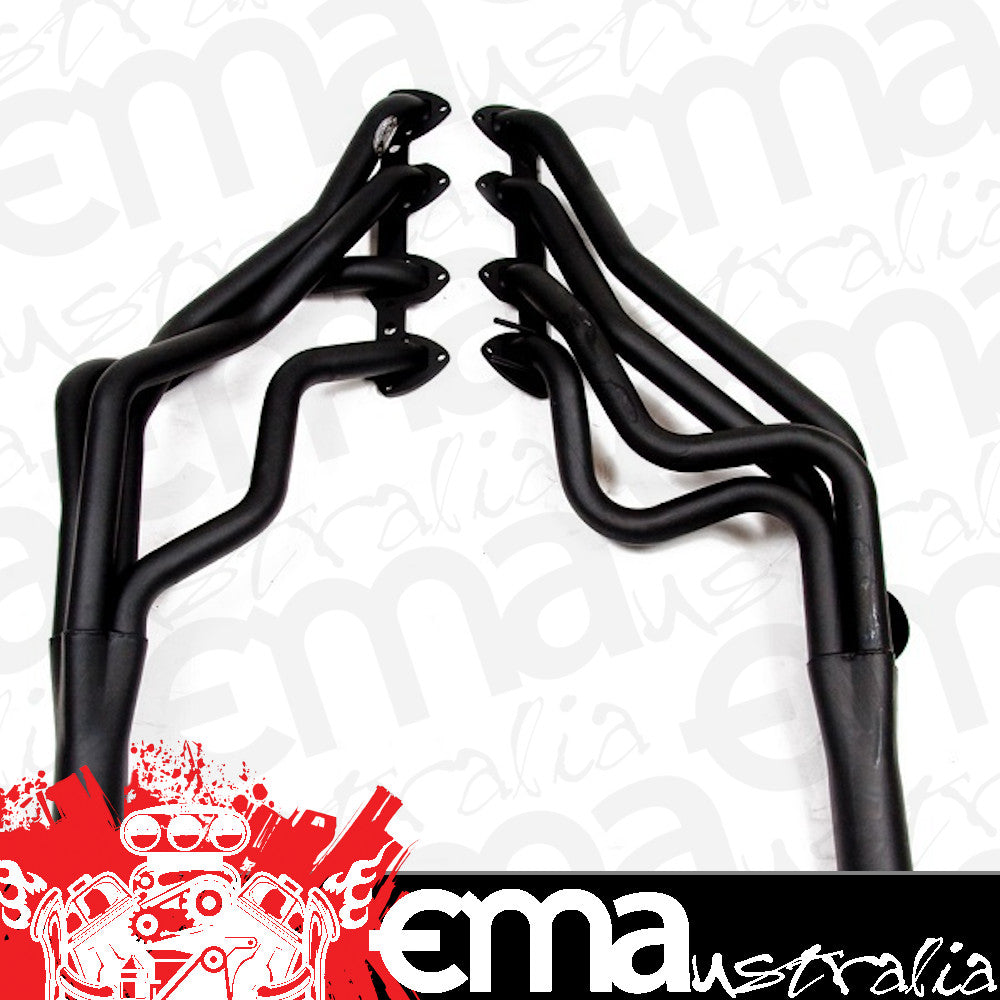 Hooker HK6114HKR Super Competition Full Length Header Black Painted suit 1967-70 Ford Mustang/Cougar w/ Fe 390-428