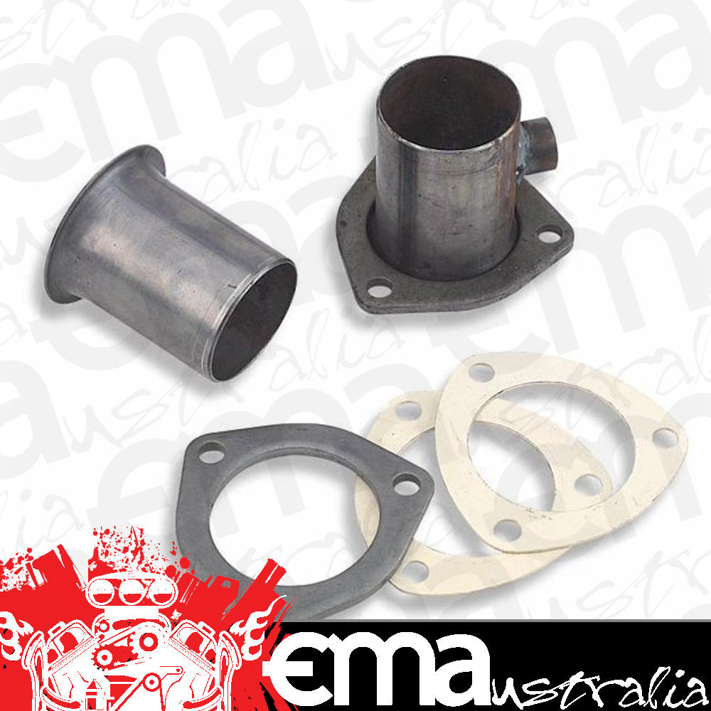 Flowtech Exhaust HO-FL10105FLT Exhaust Reducer 3-Bolt 2-1/2" w/ O2 Sensor Fitting