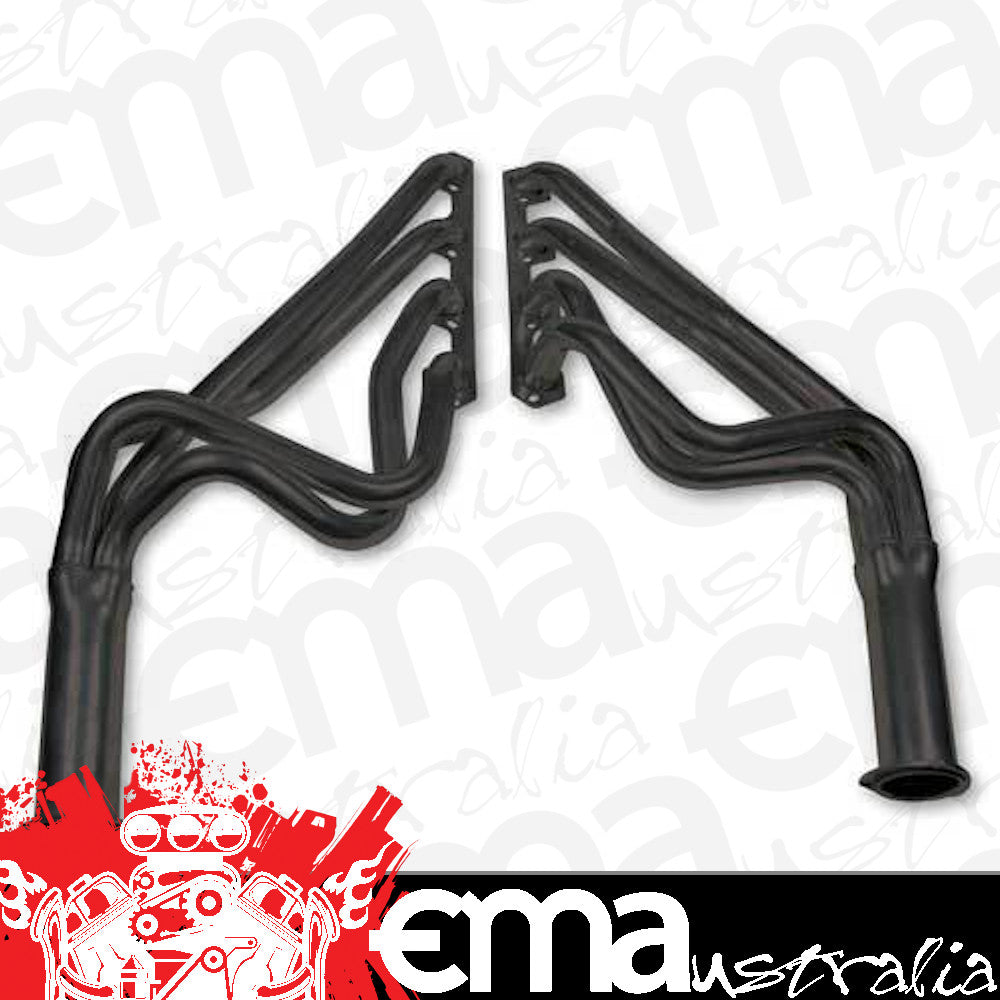 Suit Left Hand Drive only Ford Mustang 260, 269, 302 Windsor V8 1964-1970 Headers 1964-70 260-302W Black Flowtech Exhaust HO-FL12102FLT
