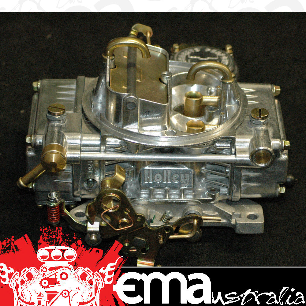 Holley HO0-1850S-MC 600CFM 4BBL Marine Carburetor Model 4160 Man Choke Vac Sec