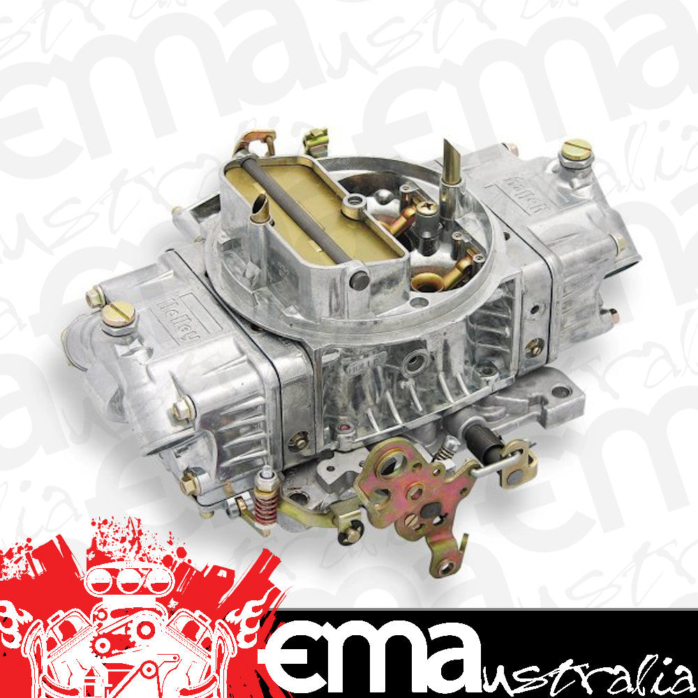 750 CFM 4-Barrel Street/Strip Carburettor - Shiny Finish (Mechanical Secondaries. Manual Choke. 4150 Series) (HO0-4779S)