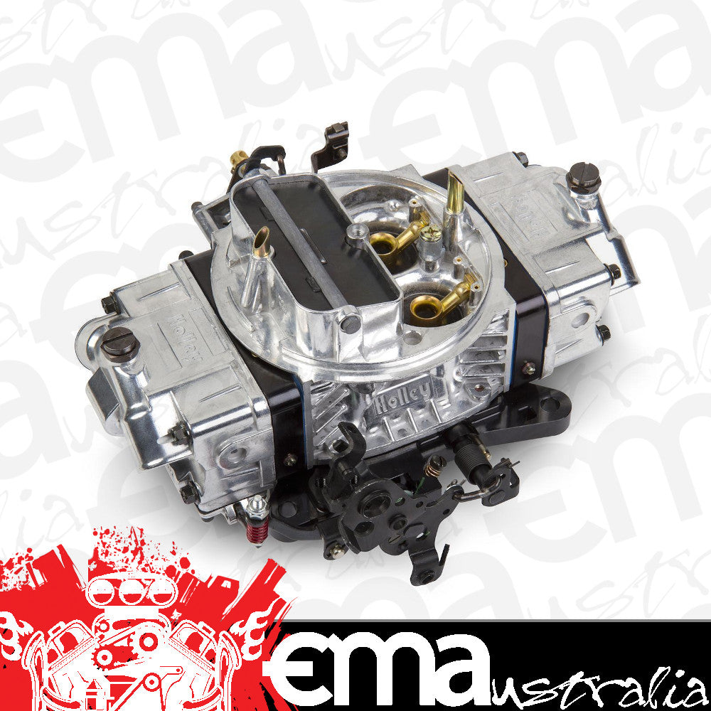 Holley HO0-76751BK Ultra Double Pumper 750CFM Carburetor Black Man Choke Sq Bore
