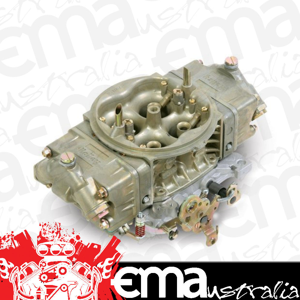 750 CFM 4-Barrel HP Series Race Carburettor (Progressive Secondaries. No Choke, Down Leg Boosters) (HO0-80528-1)