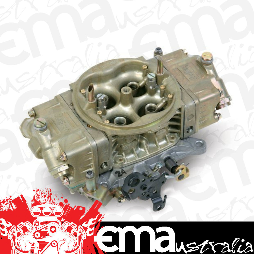 750 CFM 4-Barrel HP Series Race Carburettor - Methanol (Progressive Secondaries. No Choke. Double Step Down Leg Boosters) (HO0-80535-1)