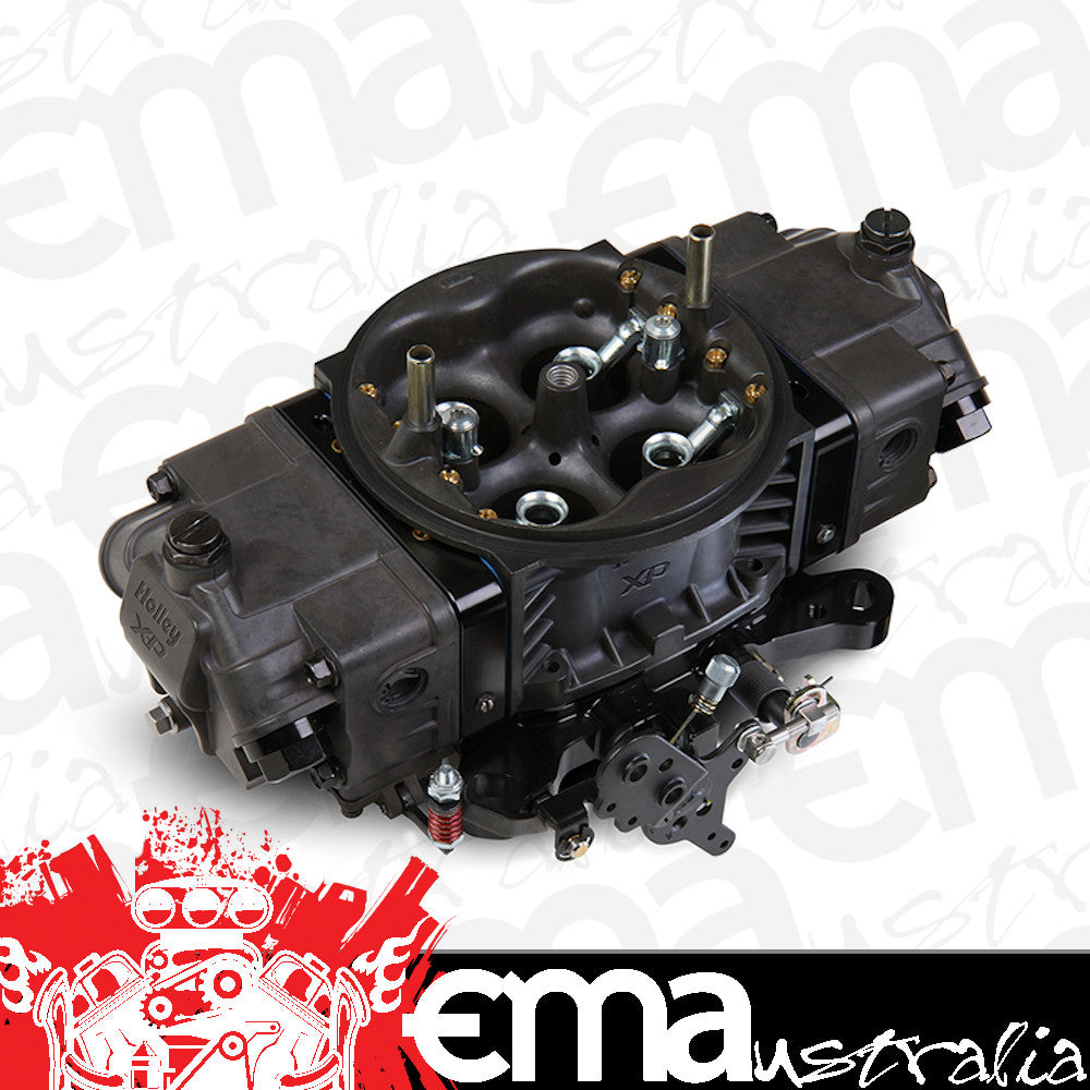 650CFM Ultra XP Aluminium Carburettor (Hardcore Grey w/ Black Billet Metering Blocks & Base Plates) (HO0-80802HBX)