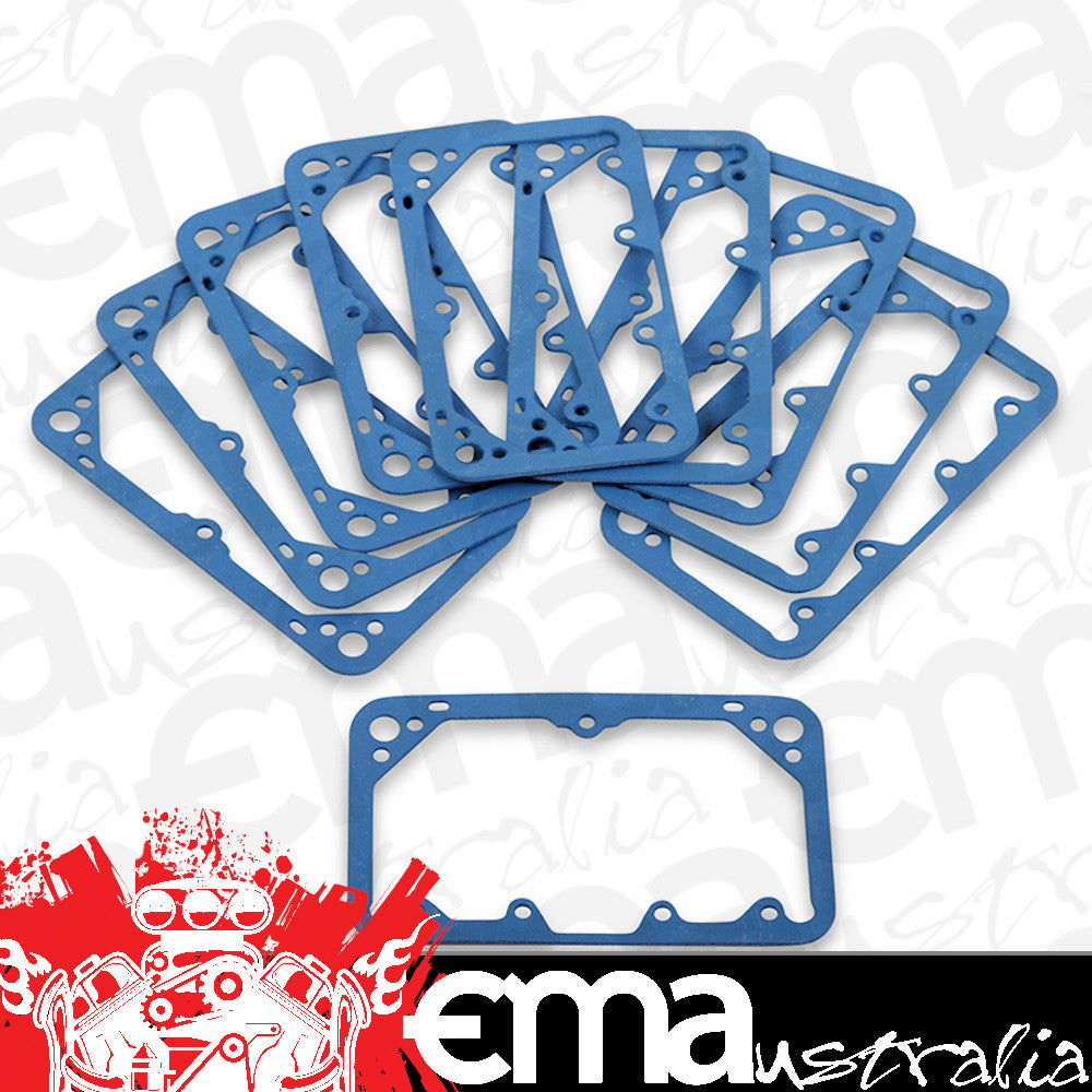 Holley HO1008-1911-1 Fuel Bowl Gasket (Suit 2300, 4150, 4160 & 4500 2-Circuit Models, 10-Pack) ()