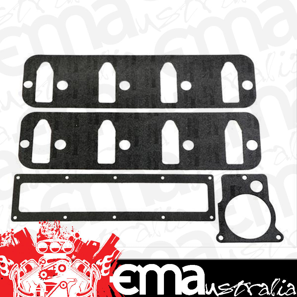 Holley | HO108-117 | INTAKE GASKET SET SUIT CHEV LS1 5.7L V8 2.61" x 1.09" PORT