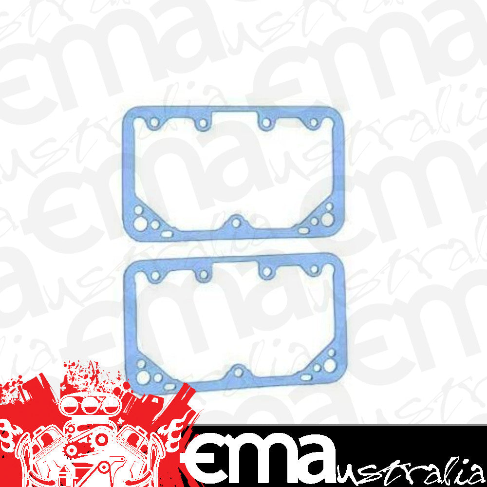 Holley HO108-120 Fuel Bowl Gaskets (Suit 3 Circuit 4500 Dominators, Blue, Pair) ()
