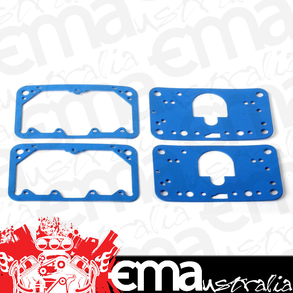 Holley HO108-203 4150 Metering Block Fuel Bowl Carburetor Gasket Kit