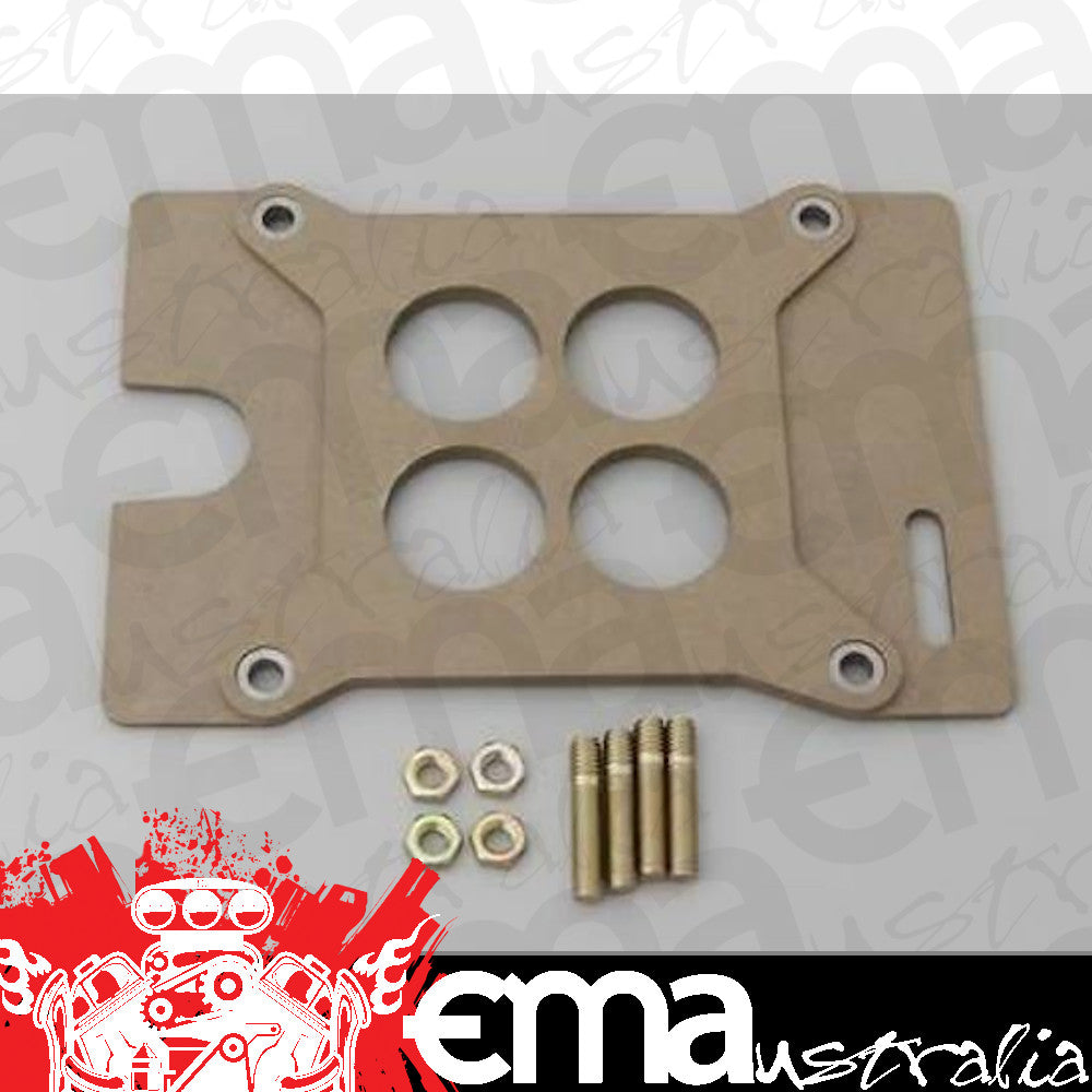Holley HO108-51 Carburetor Base Plate Mounting Gasket .260in Thick 4BBL SQ Bore