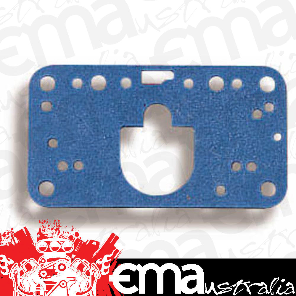 Holley HO108-91-2 Blue Non-Stick Metering Block Gasket (For Models 2300, 4150, 4160, 4165, 4175 without accelerator pump transfer tube, 2/pkg) ()
