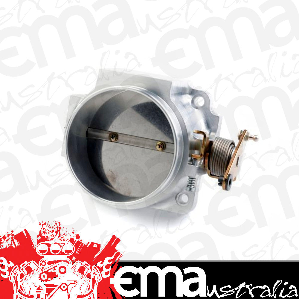 Hi Flow EFI Throttle Body (95 mm, w/o IAC Clear Coat, Ford Mustang style linkage) (HO112-513)