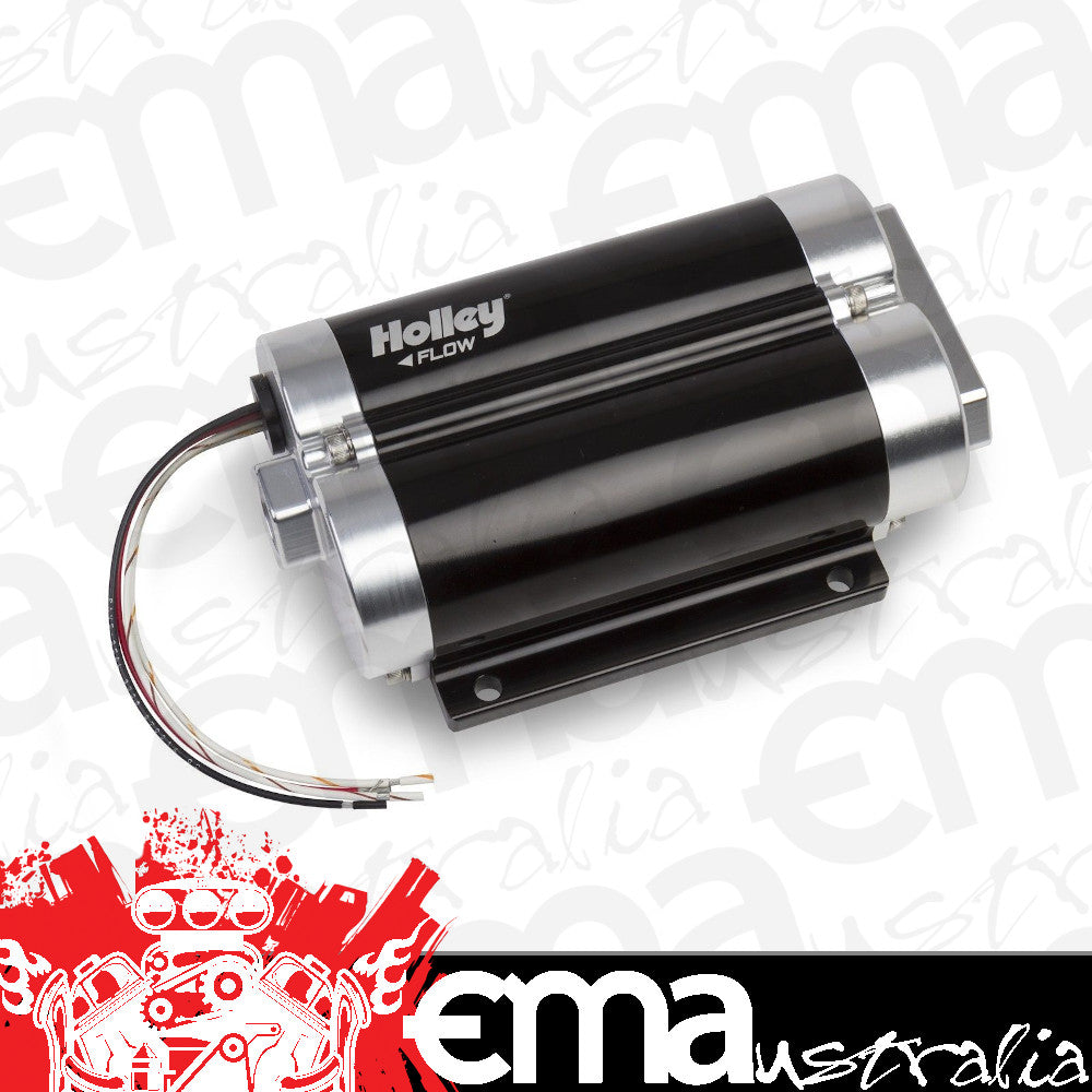 Universal Pump Gas/Race Gas Dominator Inline 130GPH Electric Fuel Dual Inlet 130GPH Holley HO12-1200-2