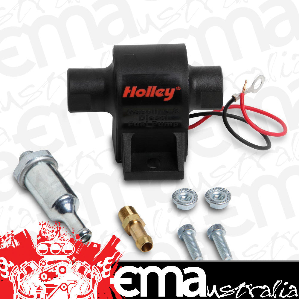 Holley HO12-427 MIGHTY MITE ELECTRIC FUEL PUMP 32 GPH 4-7 PSI 1/8" NPT IN/OUT