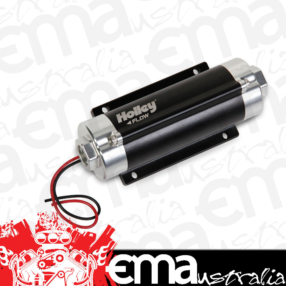 HOLLEY HO12-600 BILLET HP IN-LINE FUEL PUMP 65GPH NOT FOR E85 OR DIESEL