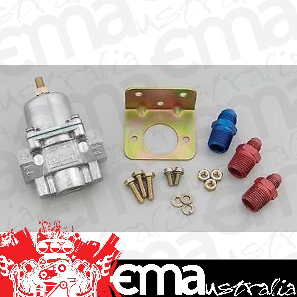 Holley HO12-704 Fuel Pressure Regulator 4.5-9 PSI w/ Fittings