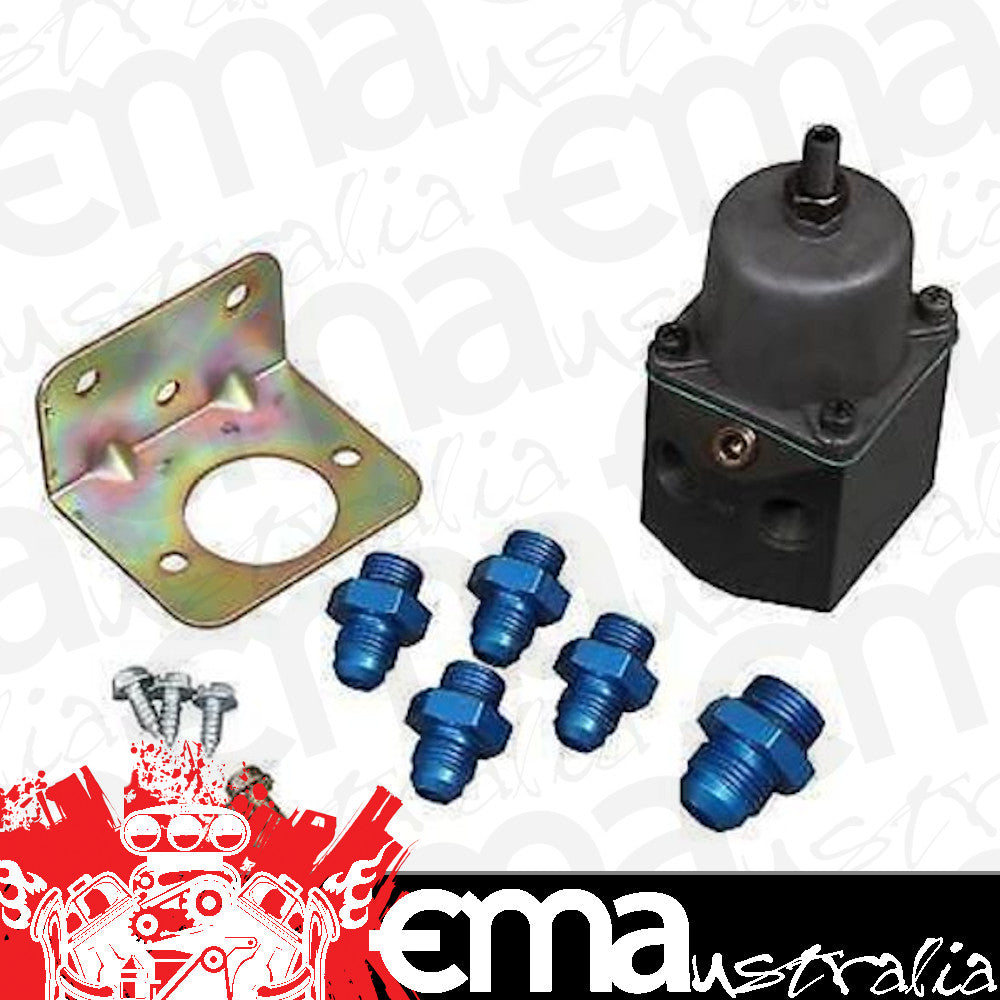 HOLLEY FUEL PRESSURE REGULATOR 4.5-9 PSI -8/-6 HO12-707