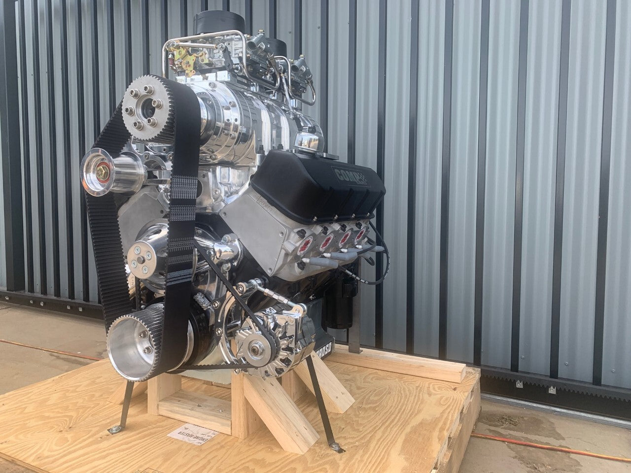 Engine Master Australia 540CIBIGBLOCK EMA - Blown Chevy 540 Big Block 8-71 Supercharged Turnkey Engine 829 Ftlb / 835 HP