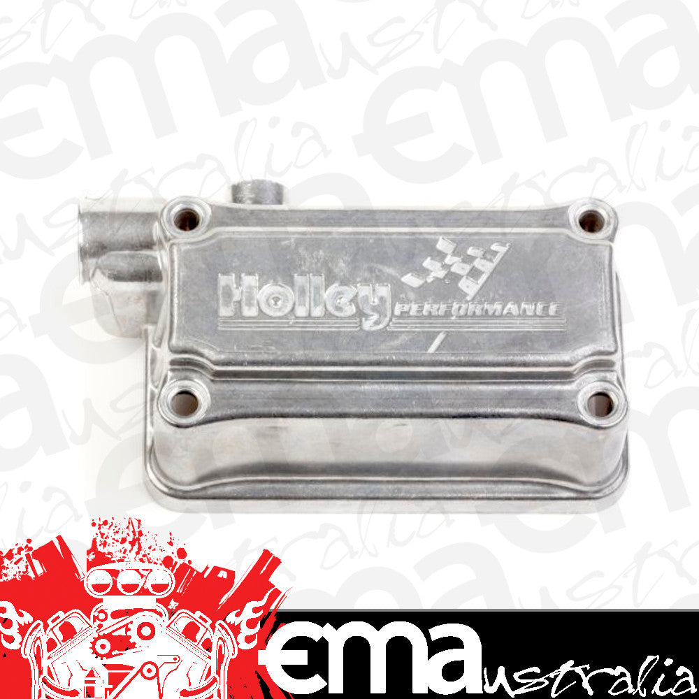 Replacement secondary fuel bowl (Shiny finish w/ side hung floats and provisions for a fuel transfer tube.) (HO134-105S)