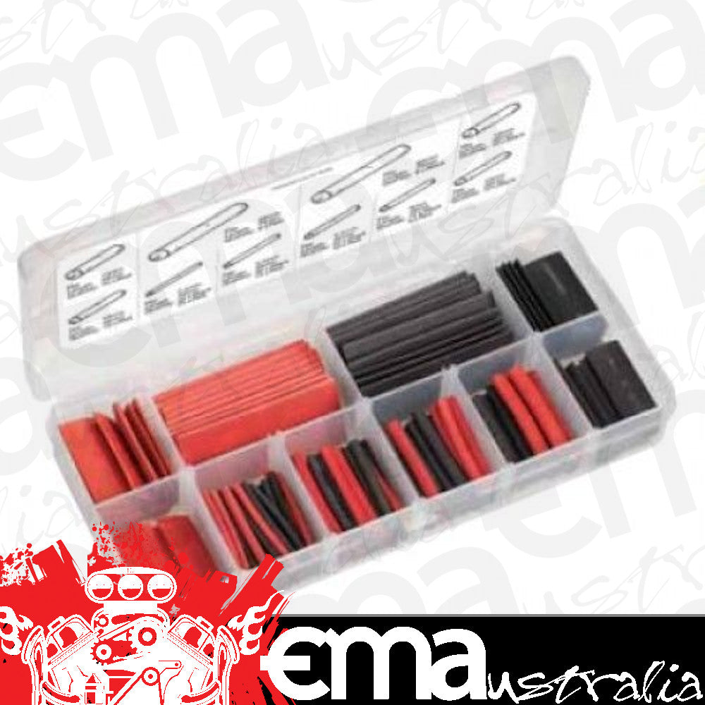 Narva 56604 216 Piece Heat Shrink Tubing Assortment Kit