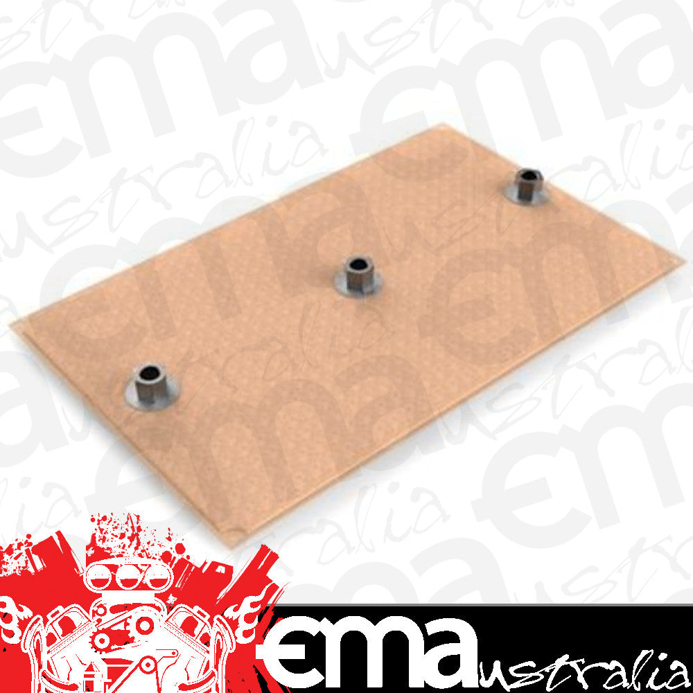 Hydramat (24" x 15" Rectangle, x1 Center Pick-Up & x2 Outer Pick-up w/ 1/2" NPT Female Fitting) (HO16-109)