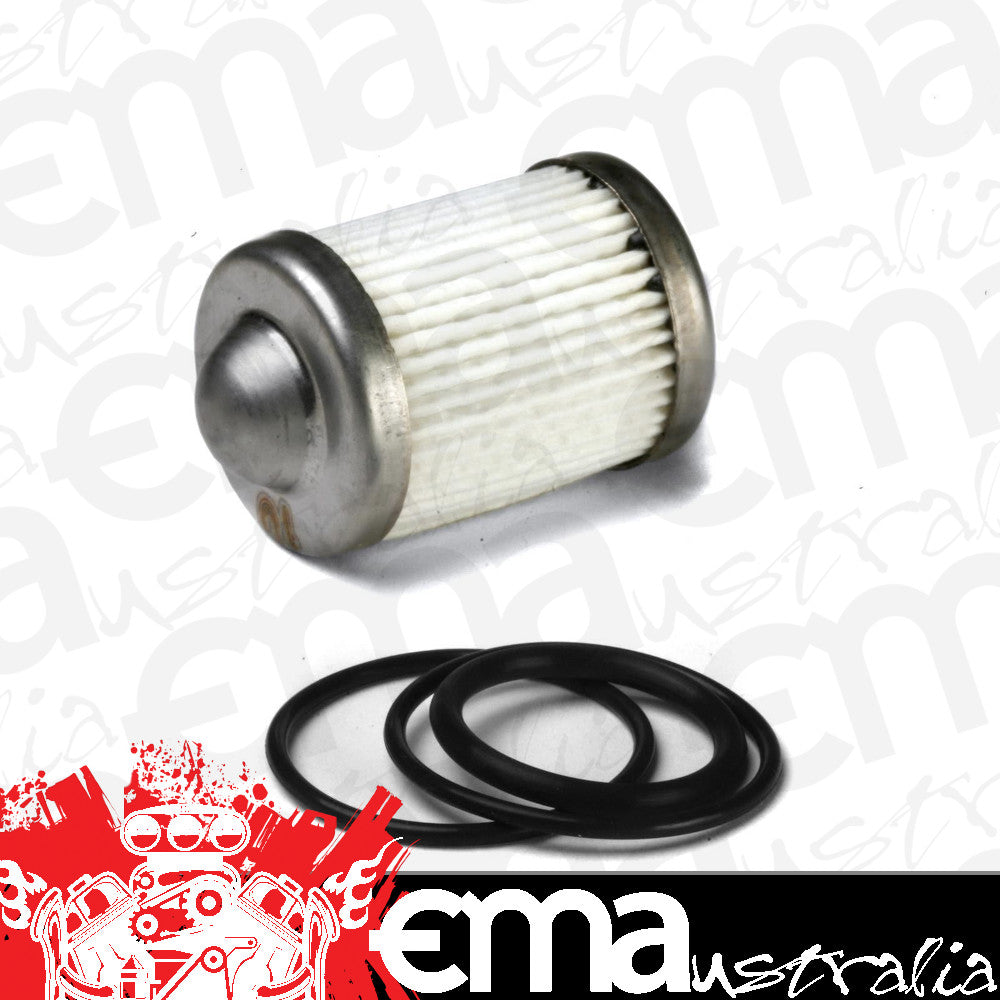 Holley HO162-556 HP Billet Fuel Filter Replacement Element Paper 10 Micron