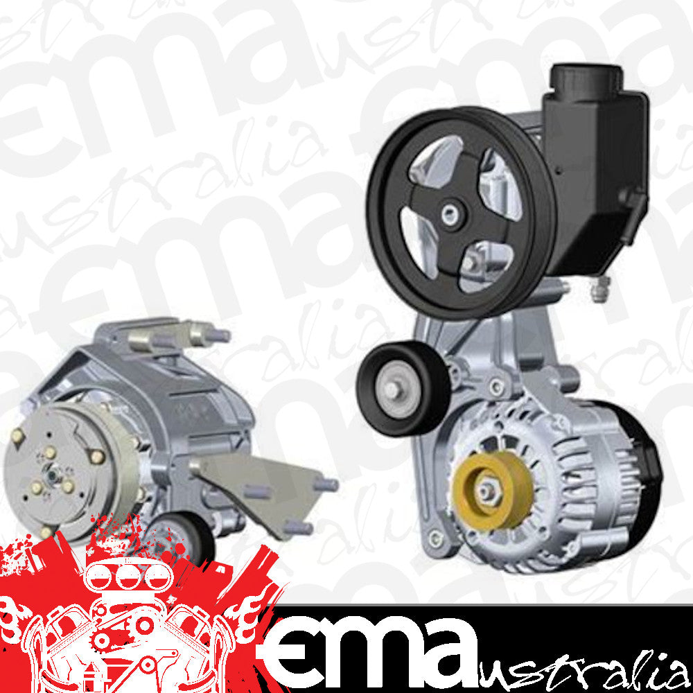 Low LS Complete Accessory Drive System (Alt P/S & A/C)