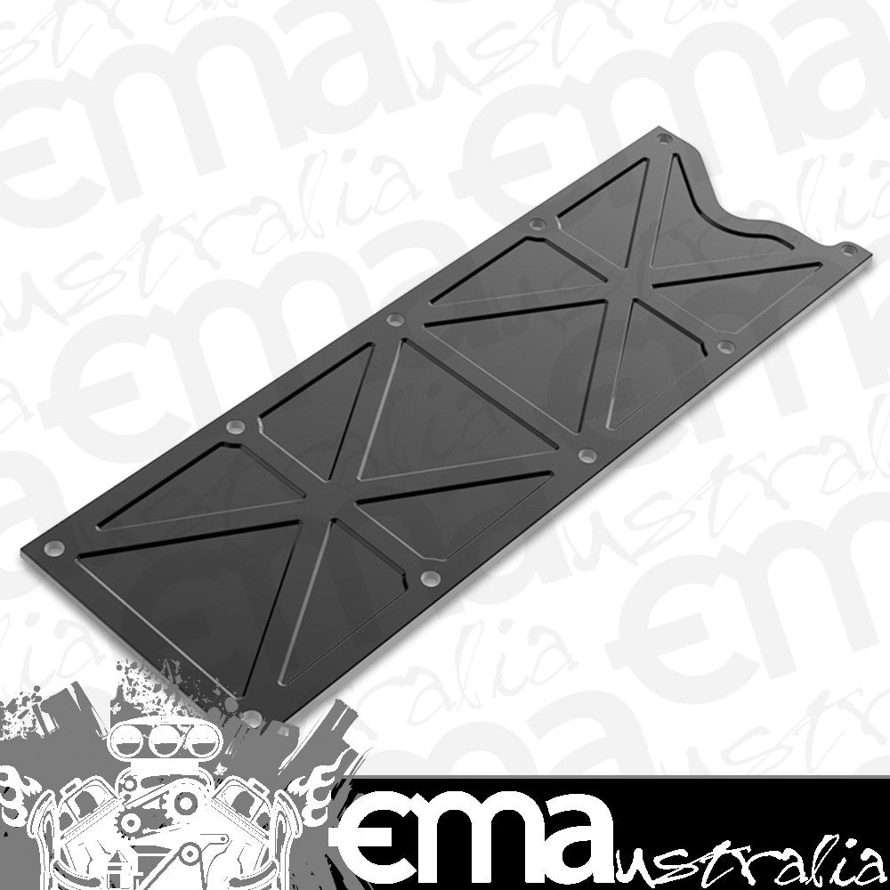 Valley Cover- Trussed (Black Satin Finish Suit GM LS1/LS6) (HO241-262)