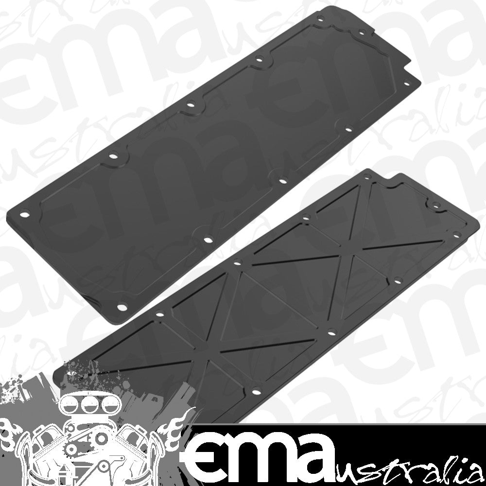Valley Cover- Trussed (Black Satin Finish Suit GM LS2/LS3/LS7/LSX) (HO241-265)