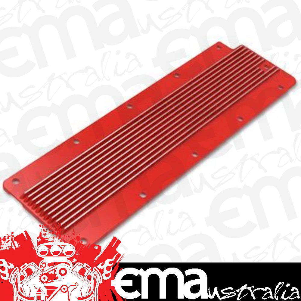 Valley Cover Finned Gm Ls2/Ls3/Ls7/Lsx -Gloss Red