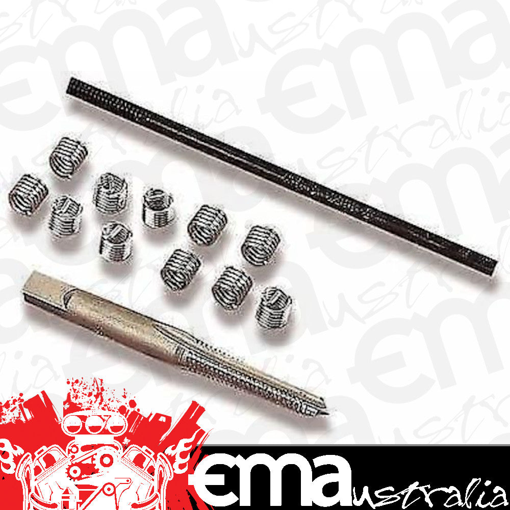 Holley HO26-2 Heli-Coil Kit For Fuel Bowl Screws Installation Tool Kit