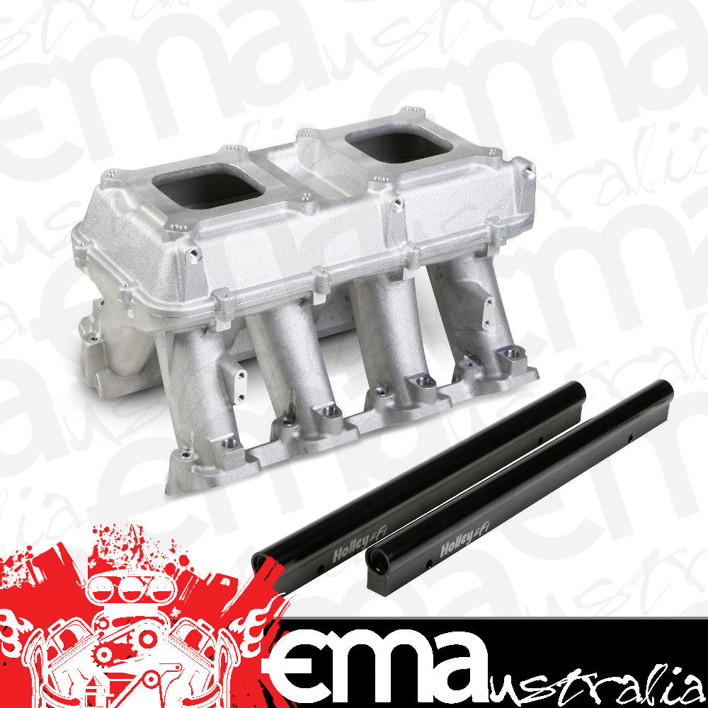 HOLLEY LS3/L92 HI-RAM INTAKE MANIFOLD HO300-115 DUAL SIDEWAYS 4150 OR INLINE T/B