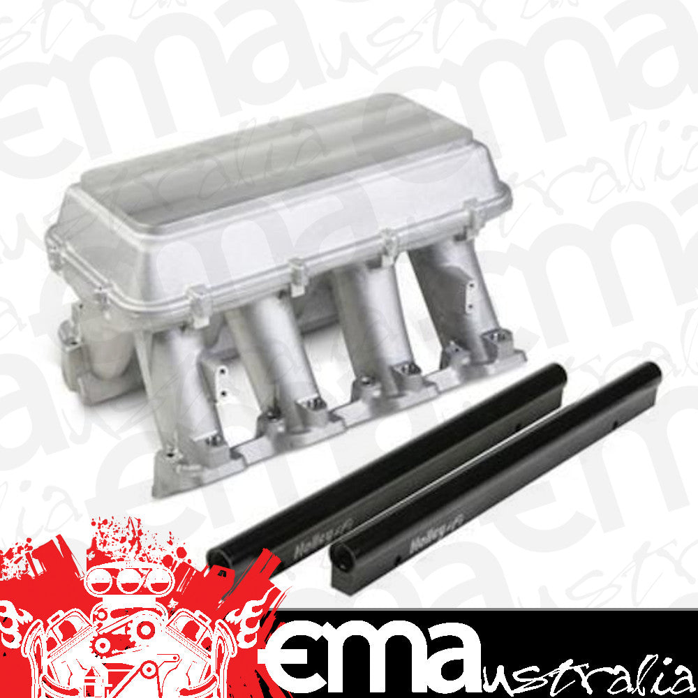 Intake Manifold Holden Chevrolet LS EFI Multi-port Blank Top Configurable Plenum Aluminium Runners Each
