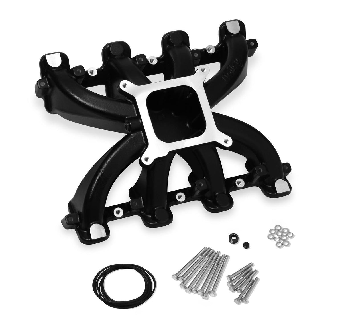 Holley | HO300-132BK | LS1 Cathedral Port Mid-Rise Carbureted Intake Manifold