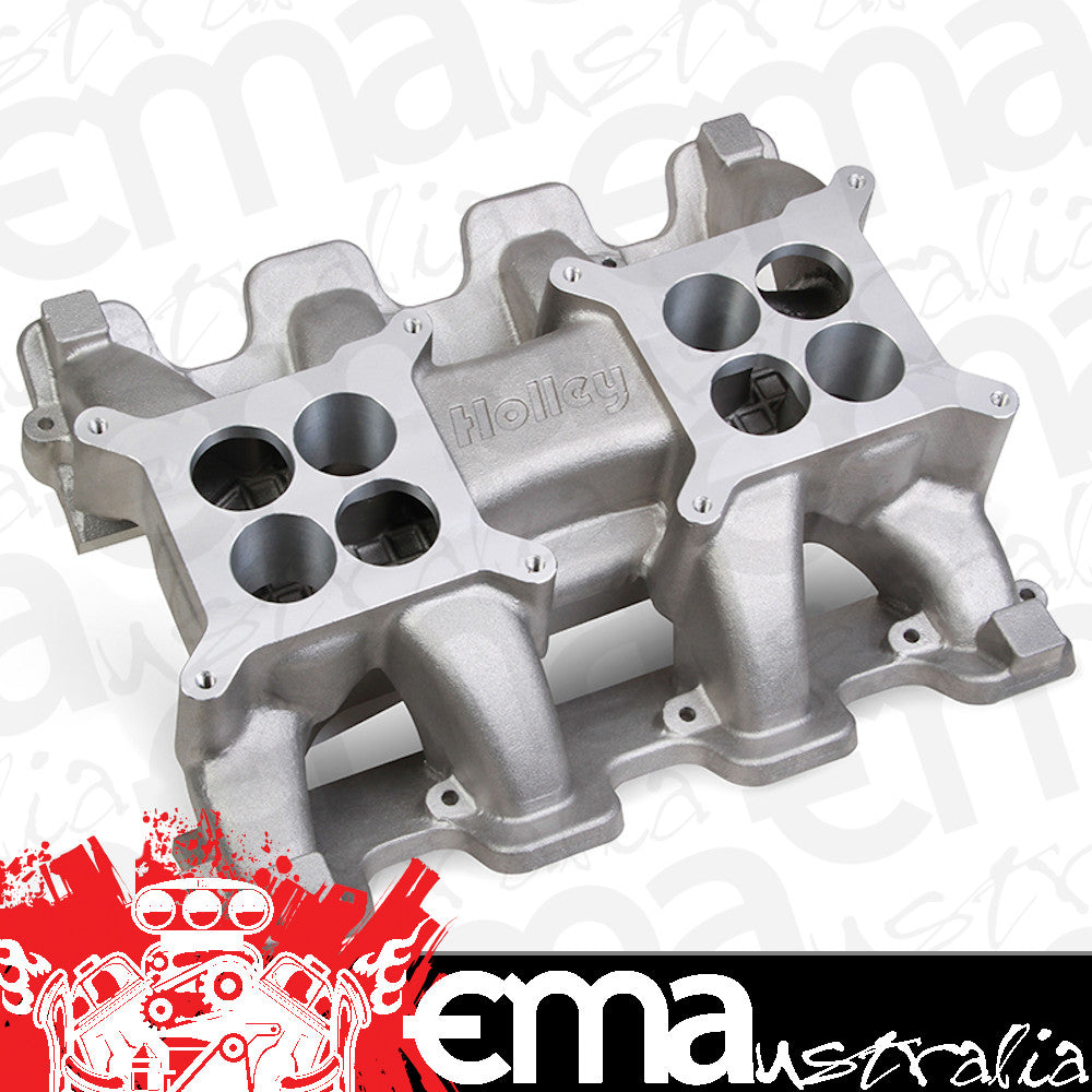 LS3/L92 Dual Plane Mid Rise Intake Manifold (Suit Dual 4150/4160 4BBL Carburettors) (HO300-133)