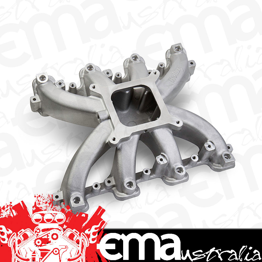 LS1/LS2/LS6 Single Plane Mid Rise Intake Manifold (Suit Single 4150 EFI 4BBL 1000CFM Throttle Body) (HO300-137)