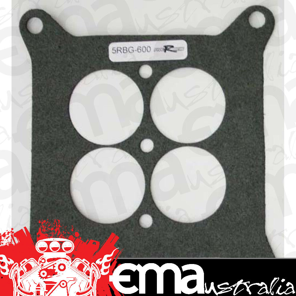 Five R Racing 5RBG-600 Five R Racing Carburetor Base Gasket Square Bore 4-Hole