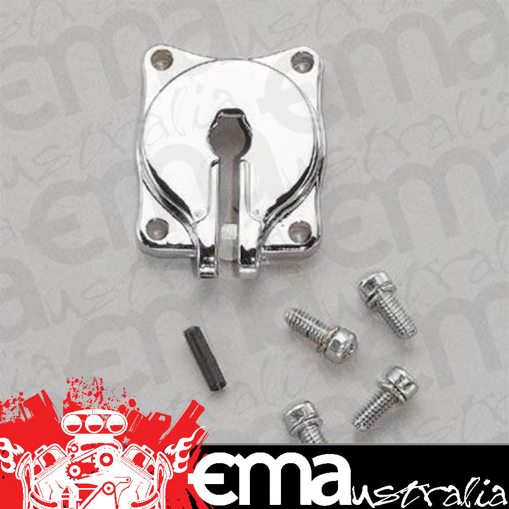 Accelerator Pump Cover Cast Steel Chrome 30cc Holley 4150/4160/4500 Each