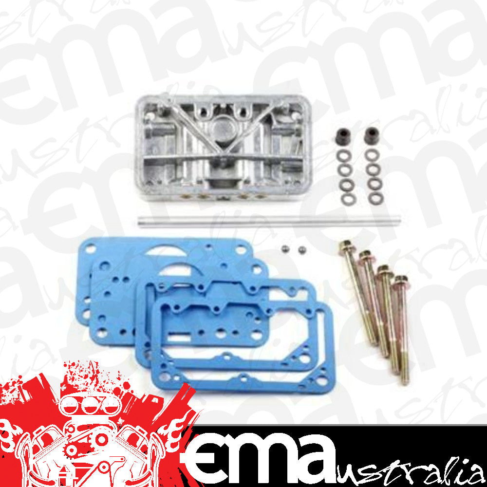 Metering Block Conversion Cast Aluminium Zinc Plated Model 4160 Kit