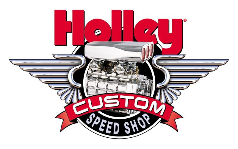 Holley HO36-279 Custom Speed Shop Decal Large