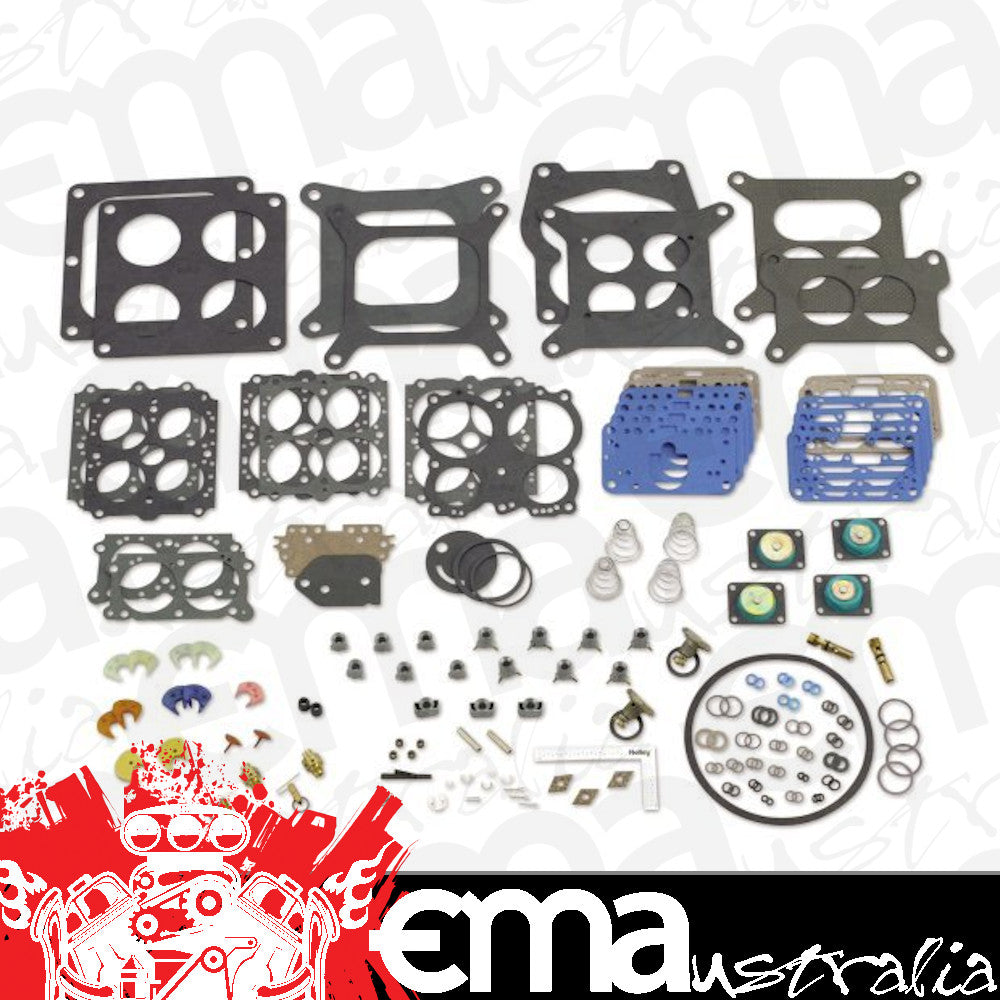 Holley HO37-933 Carburettor Trick Kit/Rebuild Kit (Fits Holley Vacuum Secondary & Double Pumper carburettor) ()